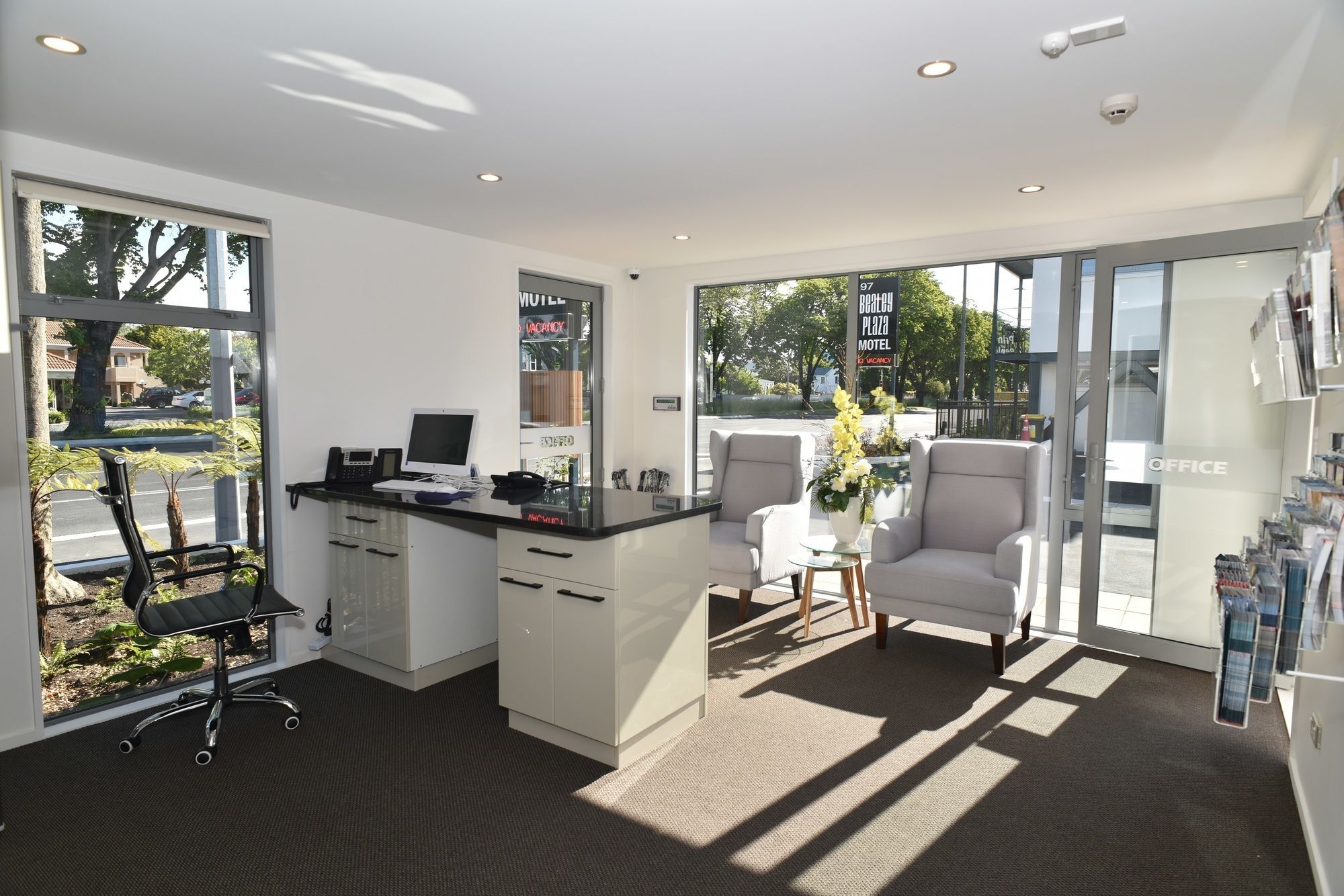 Bealey Plaza Motel Christchurch Zewnętrze zdjęcie Reception